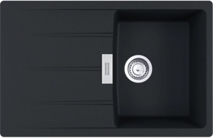 Franke Centro CNG 611-78 Fragranit DuraKleen Plus, Farbe Black Matt, 114.0681.584