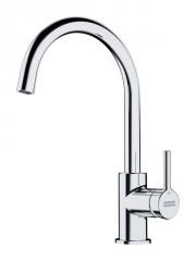 Franke Lina Einhebelmischer, Hochdruck Festauslauf, Chrom, 115.0625.988