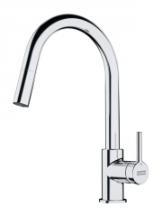 Franke Lina Zugauslauf Einhebelmischer, Hochdruck, Chrom, 115.0626.051