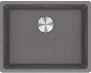 Franke Maris MRG 110-52 Fragranit+ Steingrau, Unterbausp�le 60 cm, Druckknopfventil, 125.0683.102
