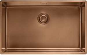 Franke Mythos Masterpiece BXM 210/110-68 Einbausp�le - SlimTop, Handbet�tigung, Copper, 127.0674.535