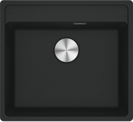 Franke Maris MRG 210-52 A Fragranit DuraKleen Plus, Farbe Black Matt, fl�chenb�ndig, Druckknopfventil, 135.0682.964