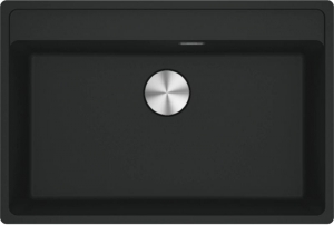 Franke Maris MRG 210-72 A Fragranit DuraKleen Plus, Farbe Black Matt, fl�chenb�ndig, Handbet�tigung, 135.0683.043