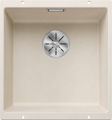 Blanco Subline 400-U Silgranit PuraDur 2, Farbe softweiss, InFino Ablauf, 527166
