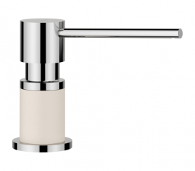 Blanco Lato Sp�lmittelspender Silgranit-Look, softweiss/chrom, 526955