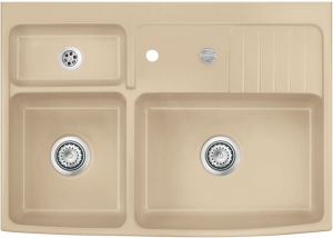 Systemceram KeraDomo CENTRA 90, Farbe Sand (matt), mit 5 Jahren Garantie