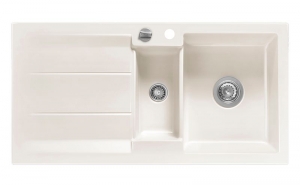 Systemceram KeraDomo GENEA 100 F in Magnolie (gl�nzend), mit 5 Jahren Garantie