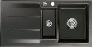 Systemceram KeraDomo GENEA 100 in Nero (gl�nzend), mit 5 Jahren Garantie