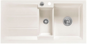 Systemceram KeraDomo GENEA 100 in Magnolie (gl�nzend), mit 5 Jahren Garantie