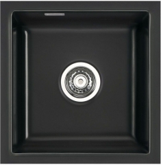 Systemceram KeraDomo MERA 40 U, Farbe Nero (gl�nzend), mit 5 Jahren Garantie