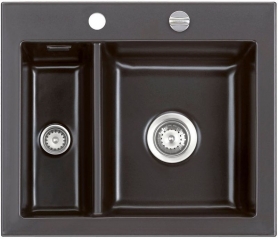 Systemceram KeraDomo MERA 60 in Nero (gl�nzend), mit 5 Jahren Garantie