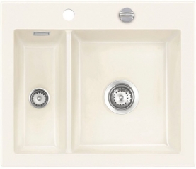 Systemceram KeraDomo MERA 60 F in Magnolie (gl�nzend), mit 5 Jahren Garantie