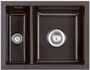 Systemceram KeraDomo MERA 60 F/o in Nero (gl�nzend), mit 5 Jahren Garantie