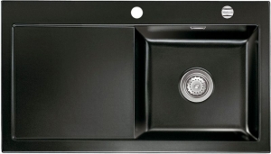 Systemceram KeraDomo MERA 90 F in Nero (gl�nzend), mit 5 Jahren Garantie