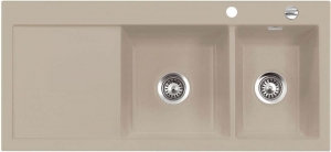 Systemceram KeraDomo MERA DOUBLE, Farbe Fango (matt), mit 5 Jahren Garantie