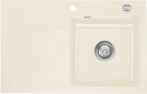 Systemceram KeraDomo STEMA 80, Farbe Magnolie (gl�nzend), mit 5 Jahren Garantie