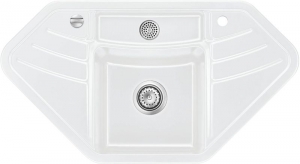 Systemceram KeraDomo VEGA ECK, Farbe Gr�nland (gl�nzend), mit 5 Jahren Garantie