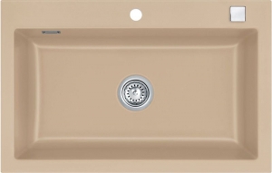 Systemceram KeraDomo MERA 80 F, Farbe Sand (matt), mit 5 Jahren Garantie