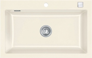 Systemceram KeraDomo MERA 80 F, Farbe Magnolie (gl�nzend), mit 5 Jahren Garantie