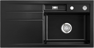 Systemceram KeraDomo Bela 100 F, Farbe Nero (glnzend), mit 5 Jahren Garantie