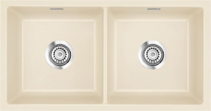 Systemceram KeraDomo MERA TWIN U/g in Noblesse (matt), geschliffene Oberseite, mit 5 Jahren Garantie