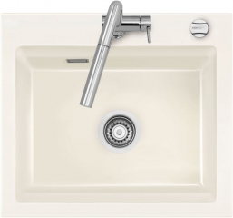 Systemceram KeraDomo KARA 57 in Magnolie (gl�nzend), mit 5 Jahren Garantie