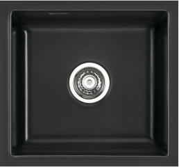 Systemceram KeraDomo MERA 42 U, Farbe Nero (gl�nzend), mit 5 Jahren Garantie