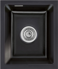 Systemceram KeraDomo MERA 39 F/o in Nero (gl�nzend), mit 5 Jahren Garantie