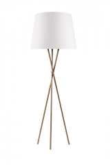 OZONOS� Stehleuchte Hailey PLUS, AC-1 Plus, Luftreiniger, Athene Creme, Perlgold, 1314/1301
