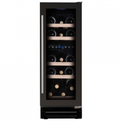 Dunavox Flow 17, Weink�hlschrank Unterbau, schwarz, DAUF-17.58DB. Mit 3 Jahren Garantie!