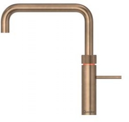 Quooker Fusion Square, COMBI + Plus, Messing patina, 22+FSPTN