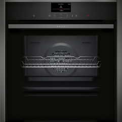 Neff B57CS22G0, Einbaubackofen mit Pyrolyse und Slide&Hide, Graphite-Grey, EEK: A+, mit 5 Jahren Garantie!