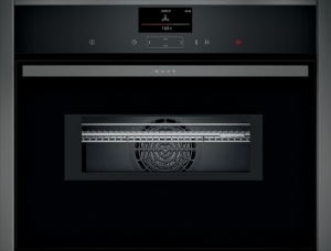 Neff C17MS22G0, Kompakt-Einbaubackofen mit Mikrowelle und Home Connect, mit 5 Jahren Garantie!