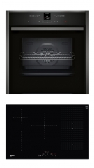 Neff NC2780FF, SET Einbaubackofen B27CR22G0 + Induktionskochfeld T58FD20X0, mit 5 Jahren Garantie!