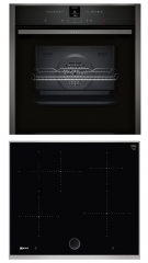 Neff NC2760TI, SET Einbaubackofen B27CR22G0 + Induktionskochfeld T46TS61N0, mit 5 Jahren Garantie!