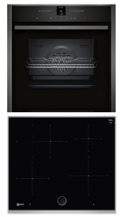 Neff NC1760TI, SET Einbaubackofen B17CR22G0 + Induktionskochfeld T46TS61N0, mit 5 Jahren Garantie!