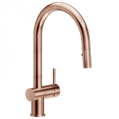 Reginox Flint Einhandmischer, Zugauslauf Hochdruck, Copper Rose, R36006