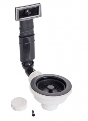 Reginox farbige Ablaufgarnitur Jet Black 3,5 R34293