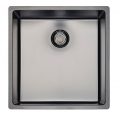 Reginox New York 40x40 Gun Metal Silver, Edelstahlsp�le, R35115