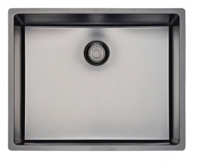 Reginox New York 50x40 Gun Metal Silver, Edelstahlsp�le, R35146