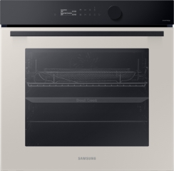 Samsung NV7B5655SDE/U1 Einbaubackofen, Pyrolyse, DualCook, Clean Beige, mit 5 Jahren Garantie!