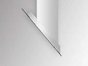 Silverline Andromeda Deluxe 60 cm ANW 610 W Edelstahl Wei�glas Kopffreihaube. Mit 5 Jahren Garantie!