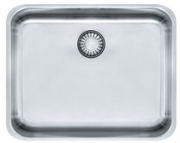 Franke Epos EOX 110-50 Edelstahl glatt (Zugknopfventil) 122.0197.980, 11039