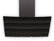 Silverline Kassiopeia Deluxe 60 cm KSW 610 S Schwarz/Glas Schwarz Kopffreihaube. Mit 5 Jahren Garantie!