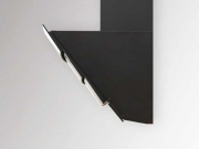 Silverline Kassiopeia Deluxe 60 cm KSW 610 S Schwarz/Glas Schwarz Kopffreihaube. Mit 5 Jahren Garantie!