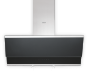 Silverline Zenith ZEW 900 SE Edelstahl/Schwarzglas 90 cm Kopffreihaube. Mit 5 Jahren Garantie!