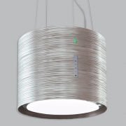 Falmec Twister E.ion�-System, Schwarz matt, 45 cm, Inselhaube, mit 5 Jahren Garantie