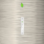 Falmec Twister E.ion�-System, Titan, 45 cm, Inselhaube, mit 5 Jahren Garantie