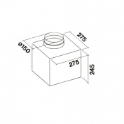 Falmec Zwischenkammergebl�se / W�rfelmotor, 101432