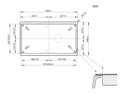 Blancometra 5 S-F Silgranit PuraDur 2, fl�chenb�ndig, Farbe felsgrau, 519102